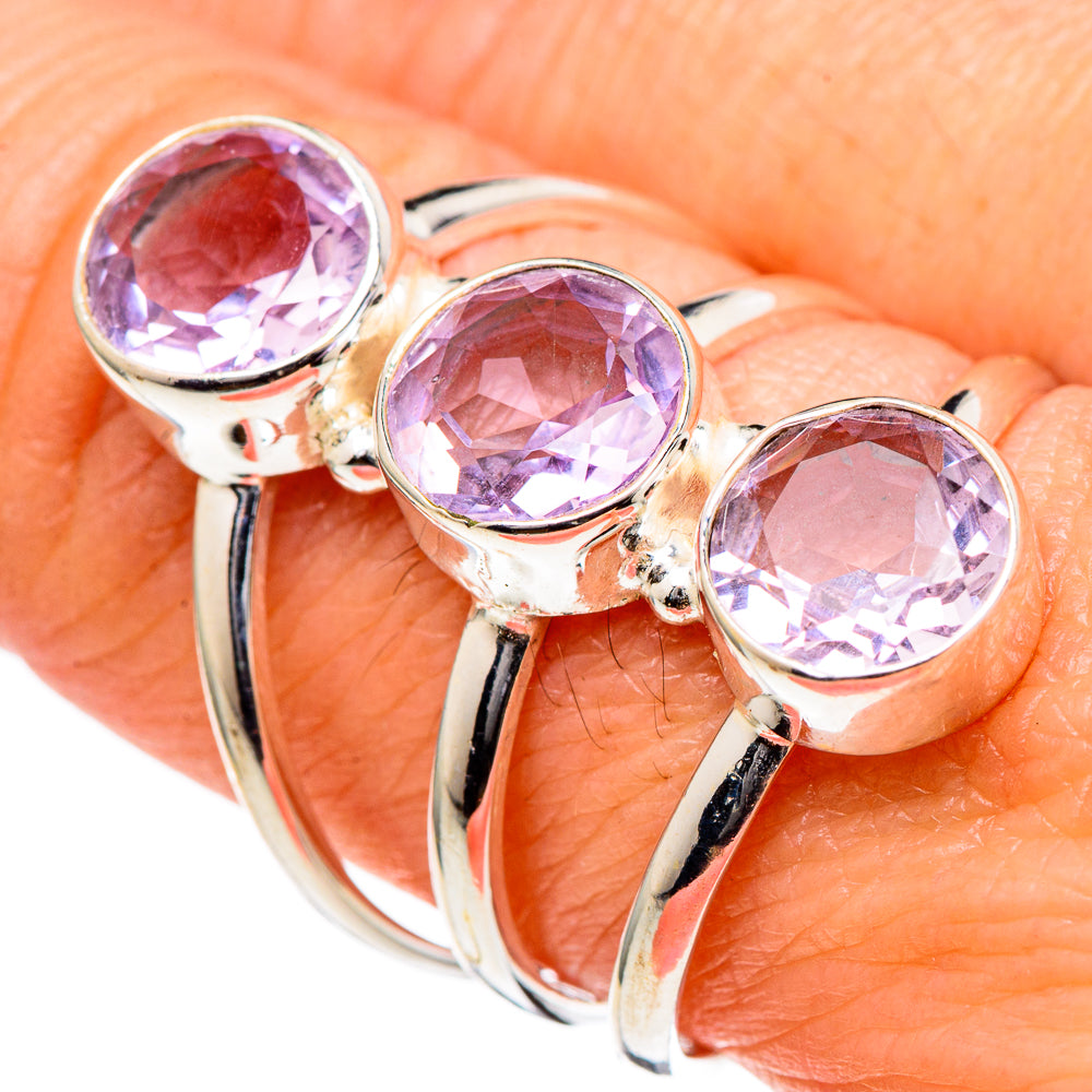 Amethyst Rings handcrafted by Ana Silver Co - RING98596