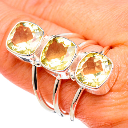 Citrine Rings handcrafted by Ana Silver Co - RING98602