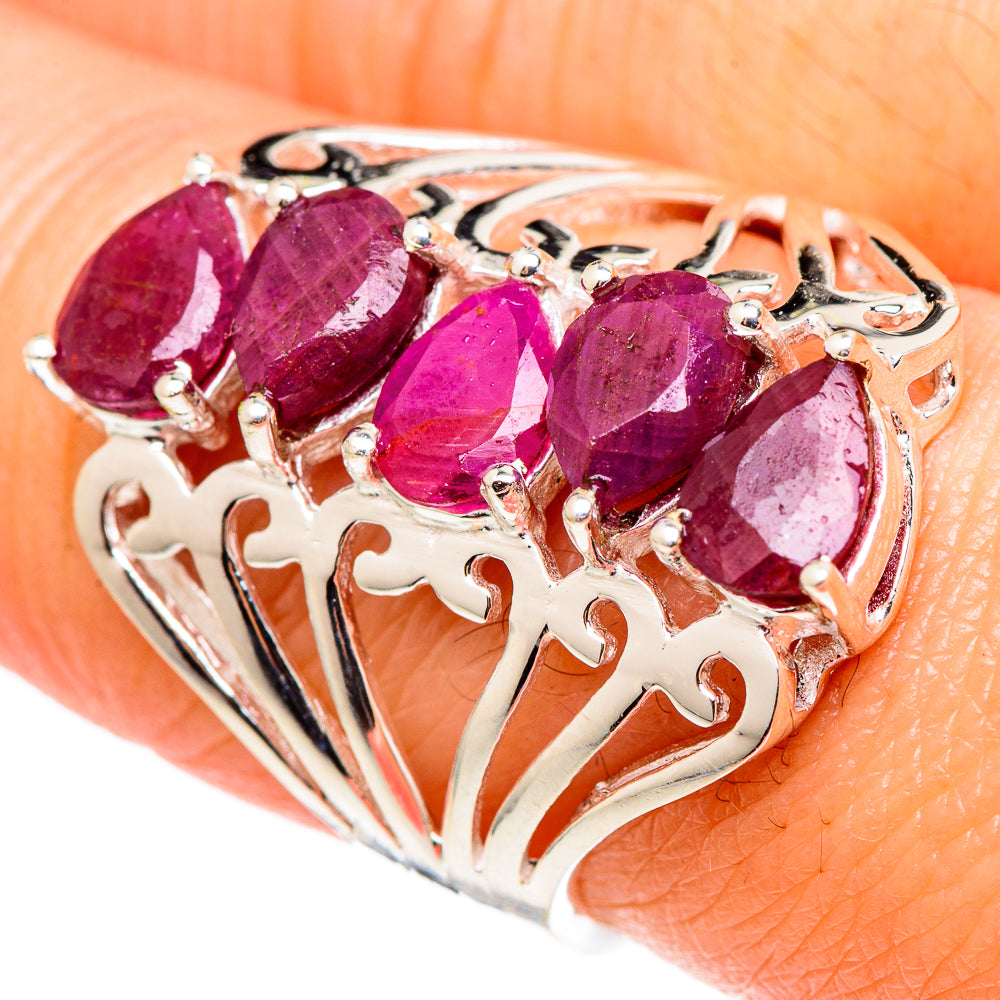 Ruby Rings handcrafted by Ana Silver Co - RING98618