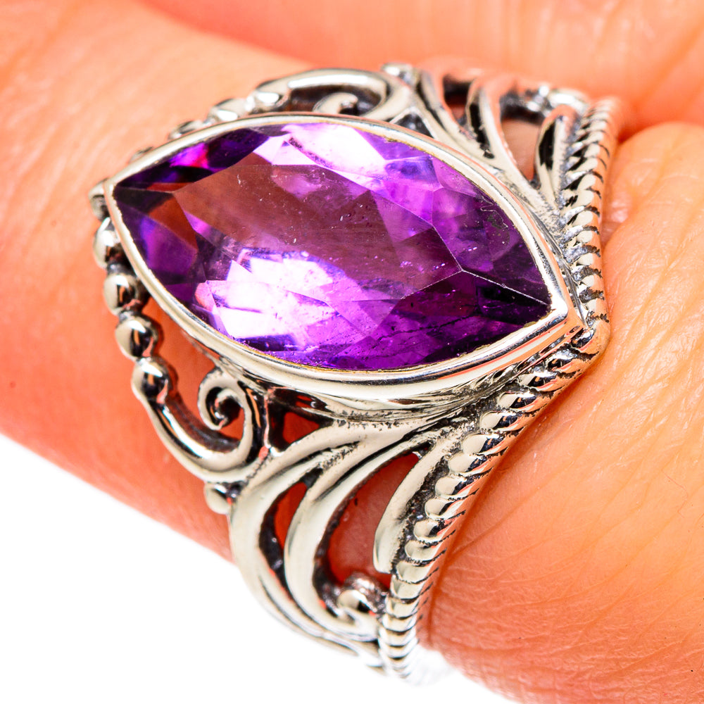Amethyst Rings handcrafted by Ana Silver Co - RING98622