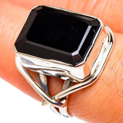 Black Onyx Rings handcrafted by Ana Silver Co - RING98632