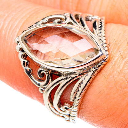 White Quartz Rings handcrafted by Ana Silver Co - RING98634