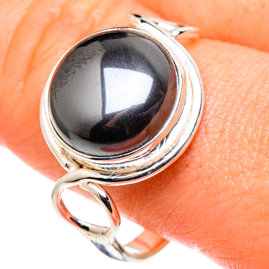 Hematite Rings handcrafted by Ana Silver Co - RING98643