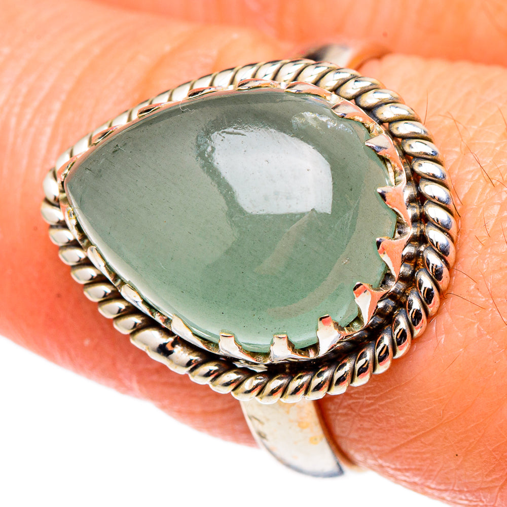 Aquamarine Rings handcrafted by Ana Silver Co - RING98645