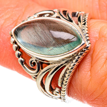 Aquamarine Rings handcrafted by Ana Silver Co - RING98647