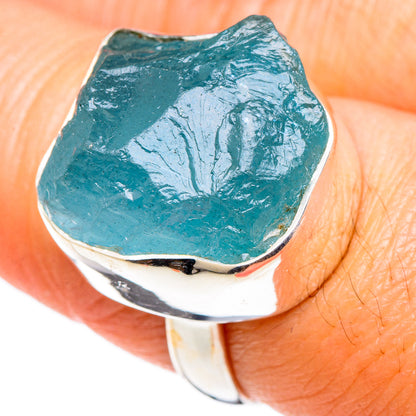 Aquamarine Rings handcrafted by Ana Silver Co - RING98650