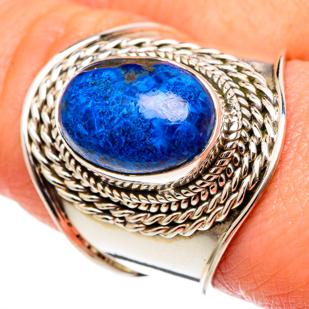 Shattuckite Rings handcrafted by Ana Silver Co - RING98651