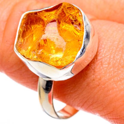 Citrine Rings handcrafted by Ana Silver Co - RING98659