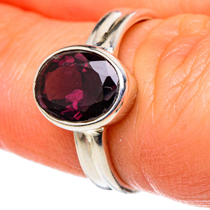 Red Spinel Rings handcrafted by Ana Silver Co - RING98662