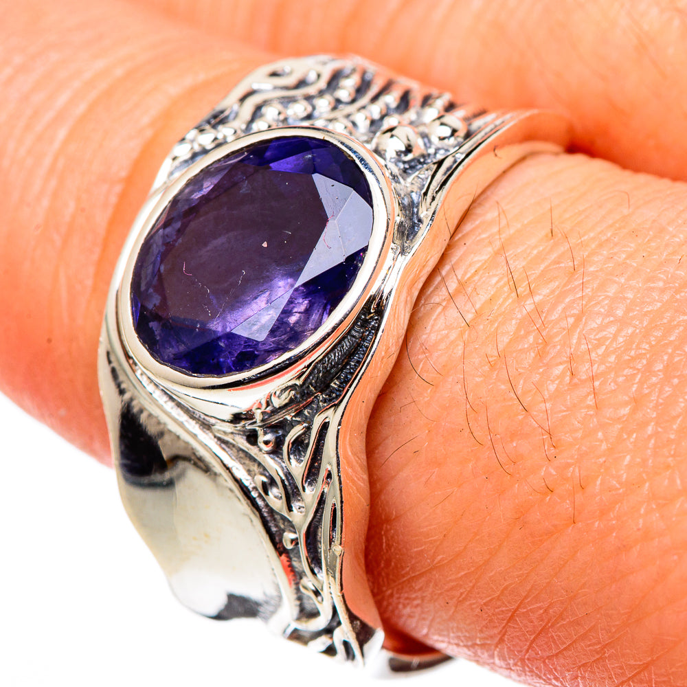 Violite Spinel Rings handcrafted by Ana Silver Co - RING98664