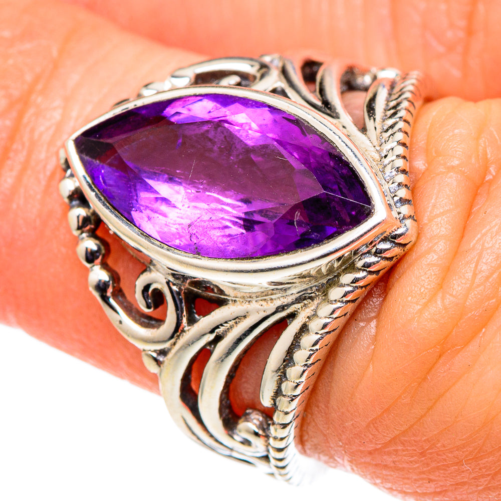 Amethyst Rings handcrafted by Ana Silver Co - RING98666