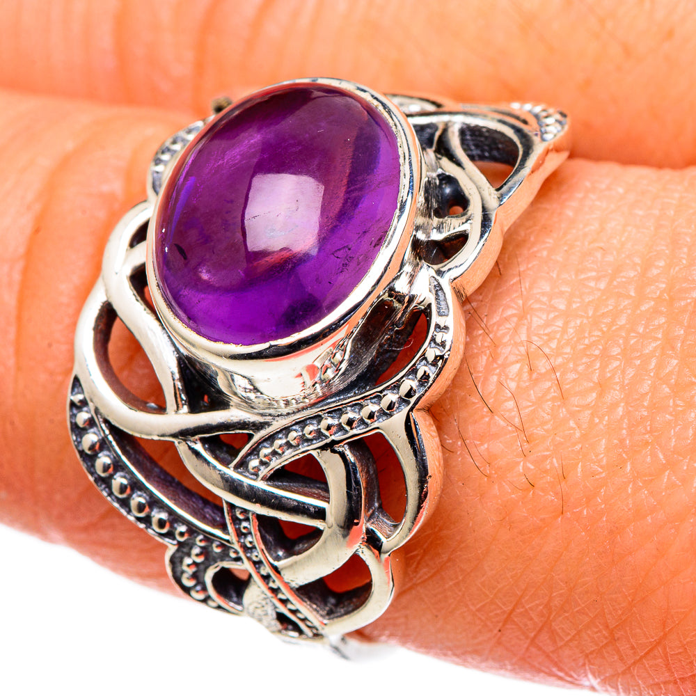 Amethyst Rings handcrafted by Ana Silver Co - RING98667