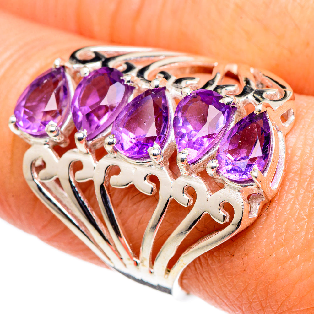 Amethyst Rings handcrafted by Ana Silver Co - RING98672