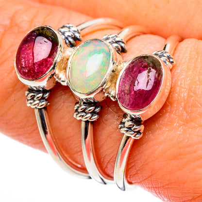 Ethiopian Opal Rings handcrafted by Ana Silver Co - RING98678
