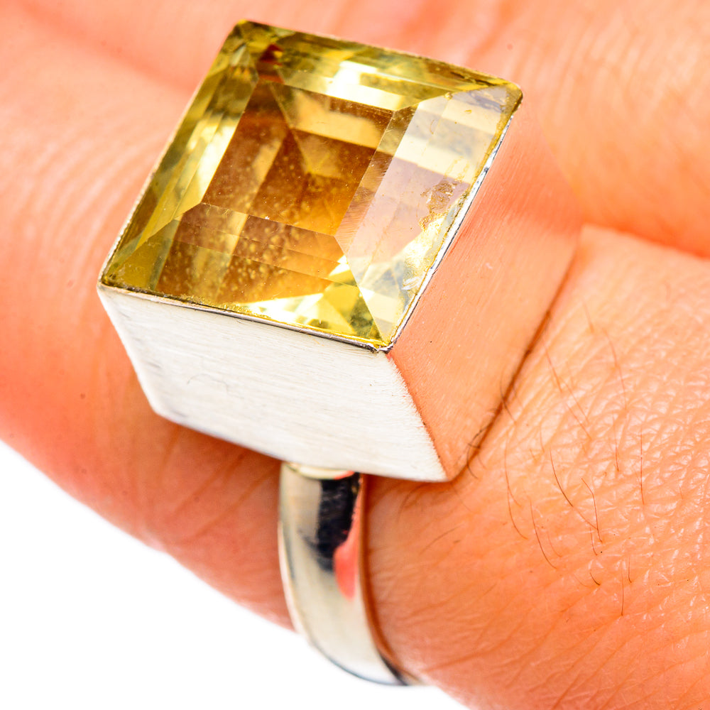 Citrine Rings handcrafted by Ana Silver Co - RING98682