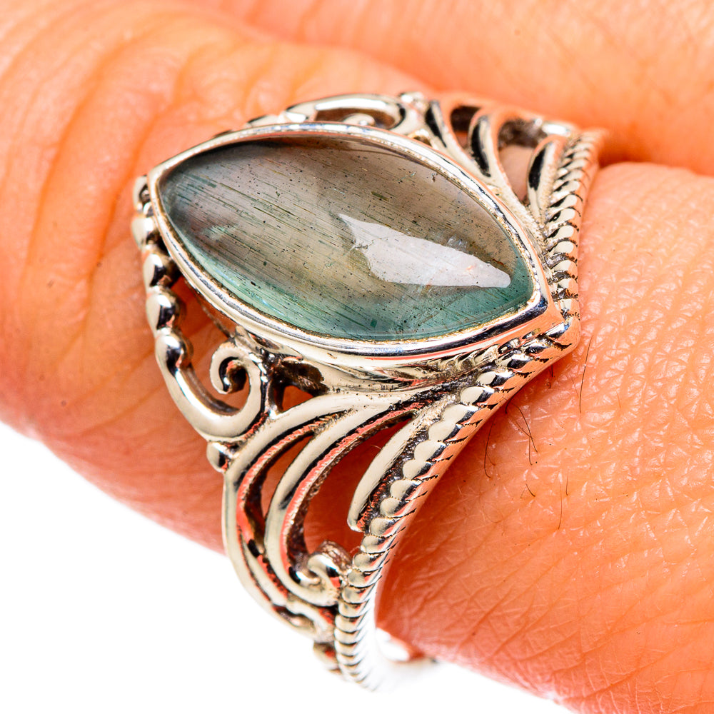 Aquamarine Rings handcrafted by Ana Silver Co - RING98685