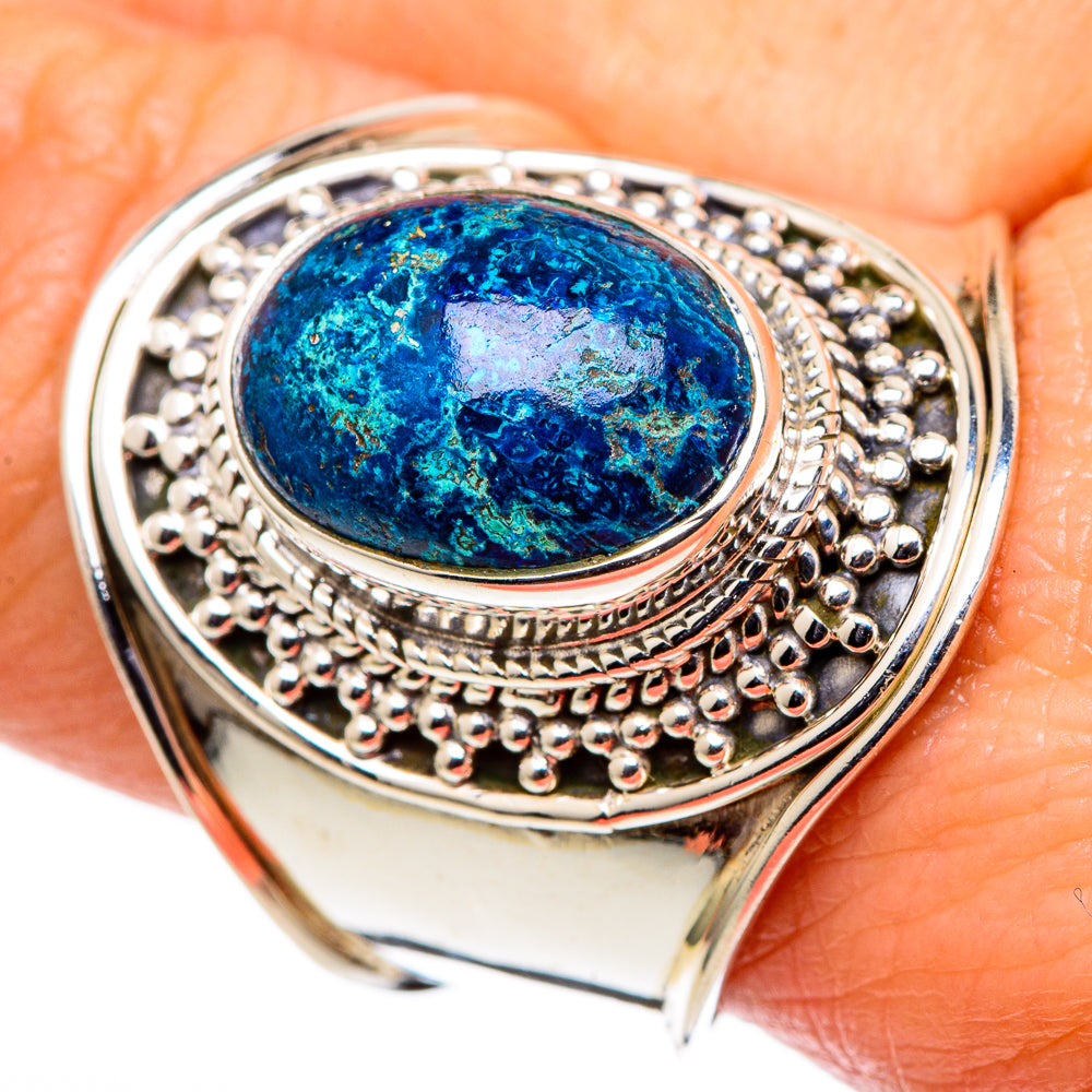 Shattuckite Rings handcrafted by Ana Silver Co - RING98690