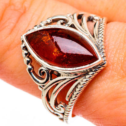 Baltic Amber Rings handcrafted by Ana Silver Co - RING98698