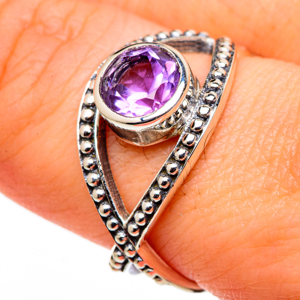 Amethyst Rings handcrafted by Ana Silver Co - RING98706
