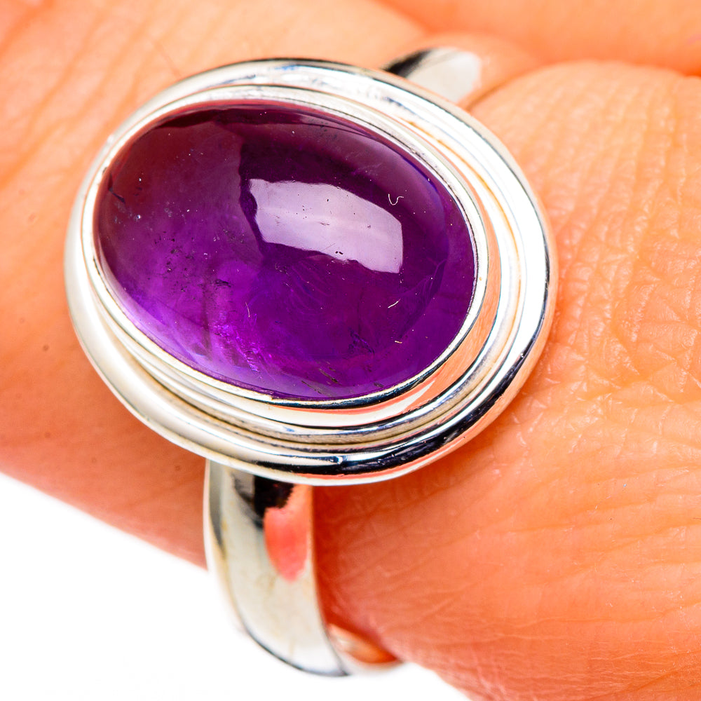 Amethyst Rings handcrafted by Ana Silver Co - RING98708