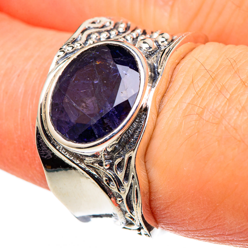 Violite Spinel Rings handcrafted by Ana Silver Co - RING98711