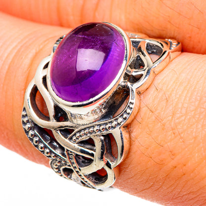 Amethyst Rings handcrafted by Ana Silver Co - RING98713