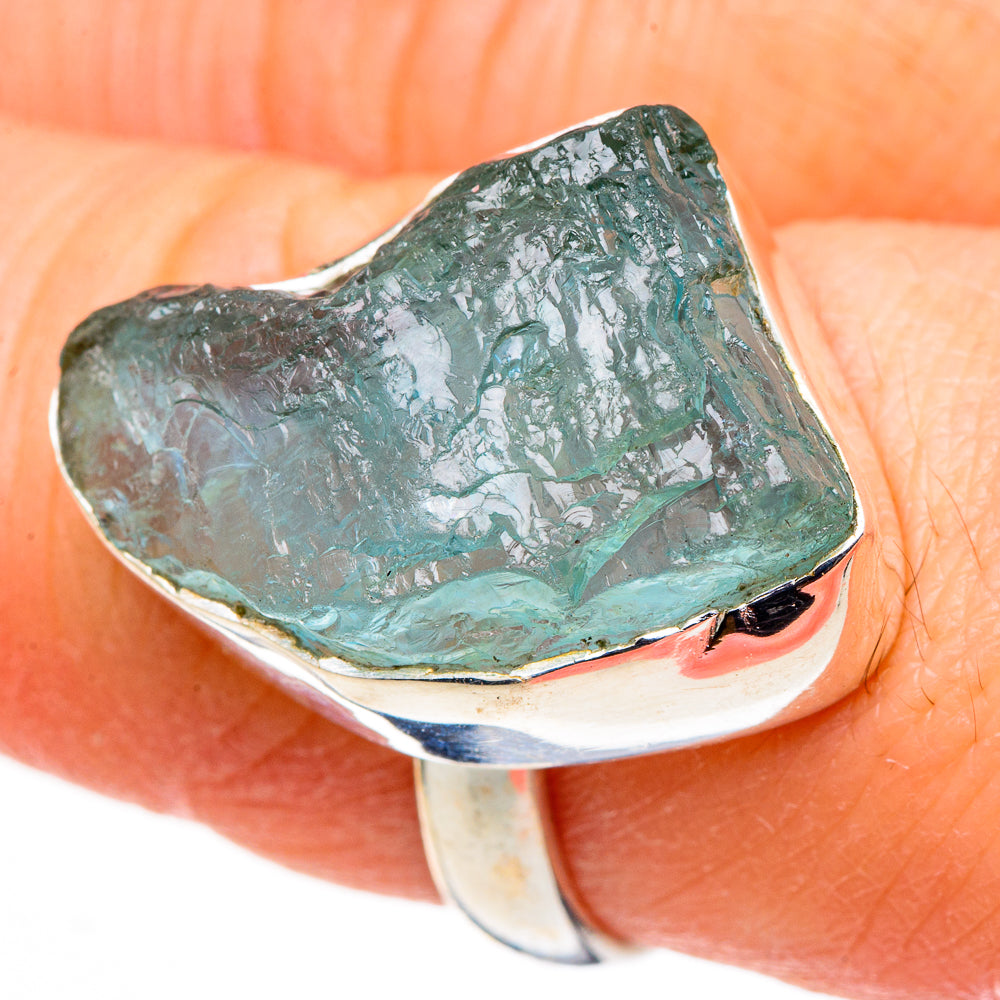 Aquamarine Rings handcrafted by Ana Silver Co - RING98726