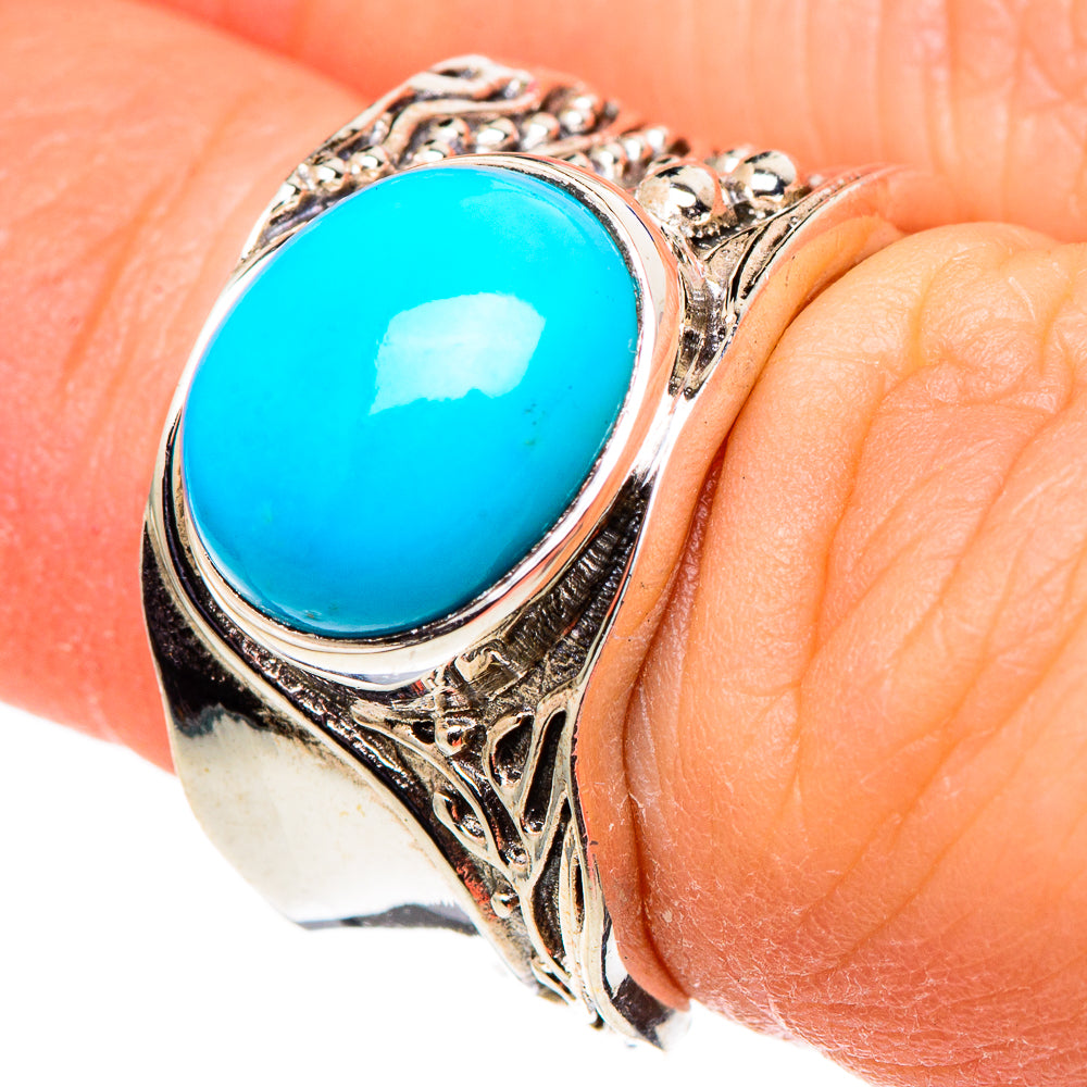 Larimar Rings handcrafted by Ana Silver Co - RING98728