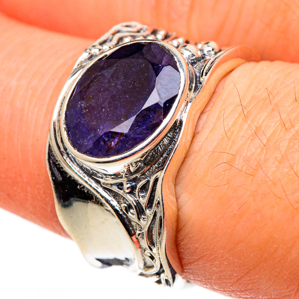 Violite Spinel Rings handcrafted by Ana Silver Co - RING98744
