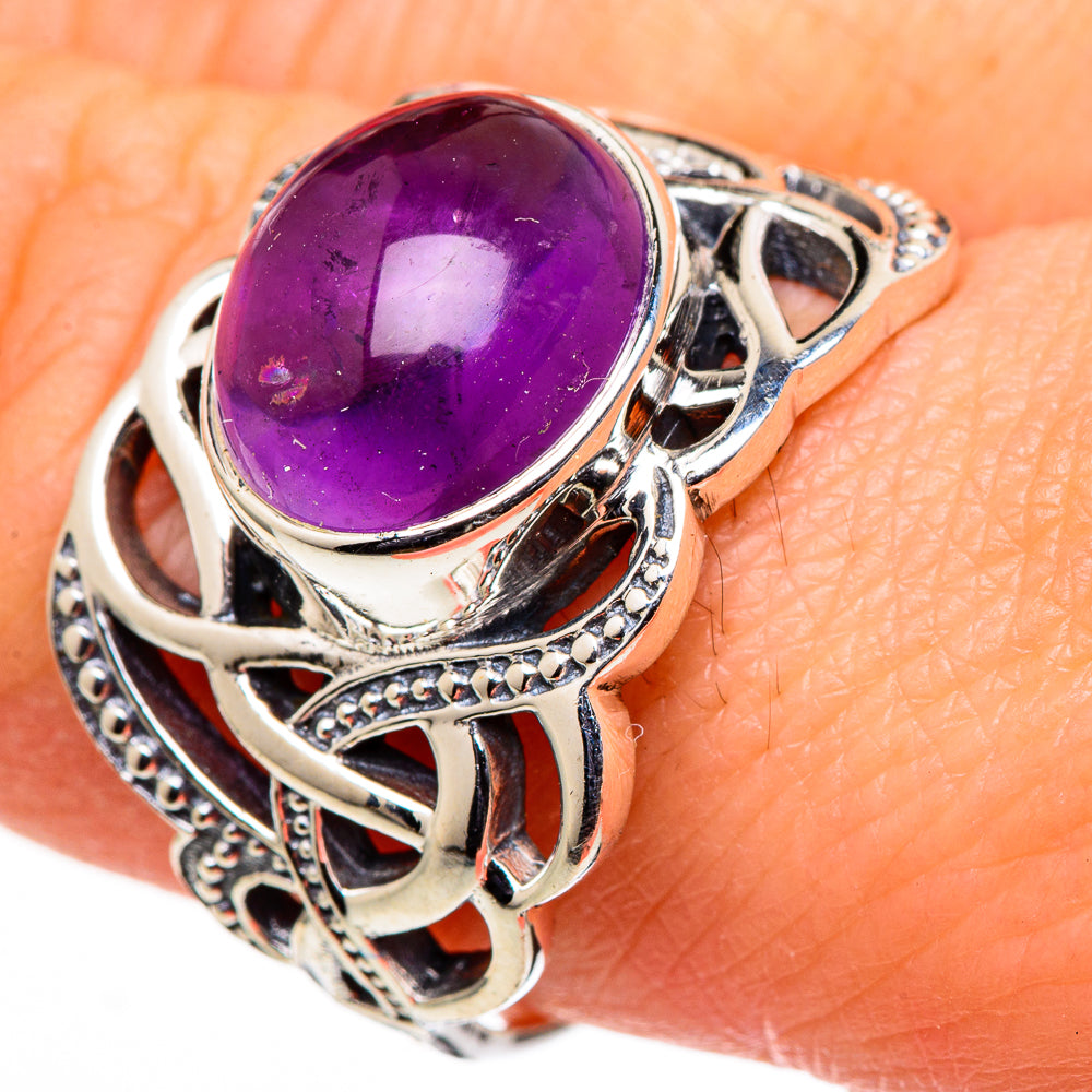 Amethyst Rings handcrafted by Ana Silver Co - RING98746