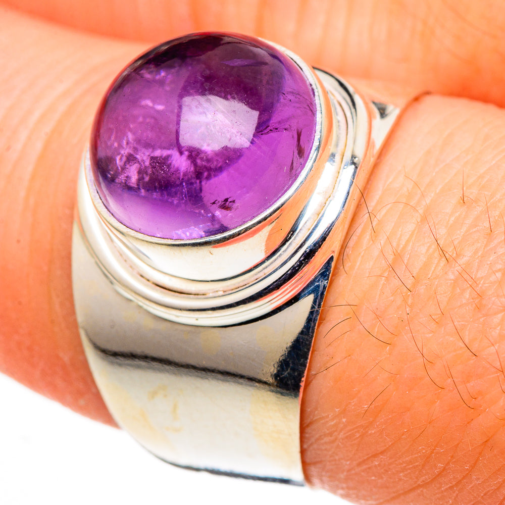 Amethyst Rings handcrafted by Ana Silver Co - RING98749