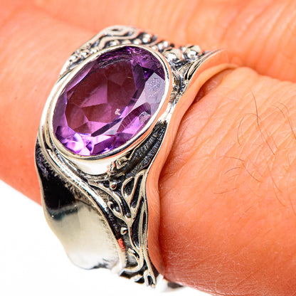 Amethyst Rings handcrafted by Ana Silver Co - RING98751