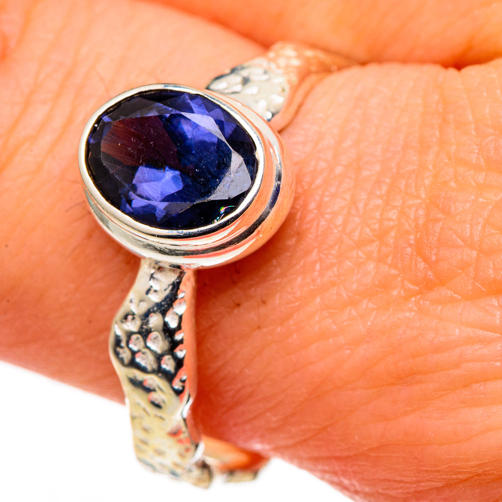 Violite Spinel Rings handcrafted by Ana Silver Co - RING98760