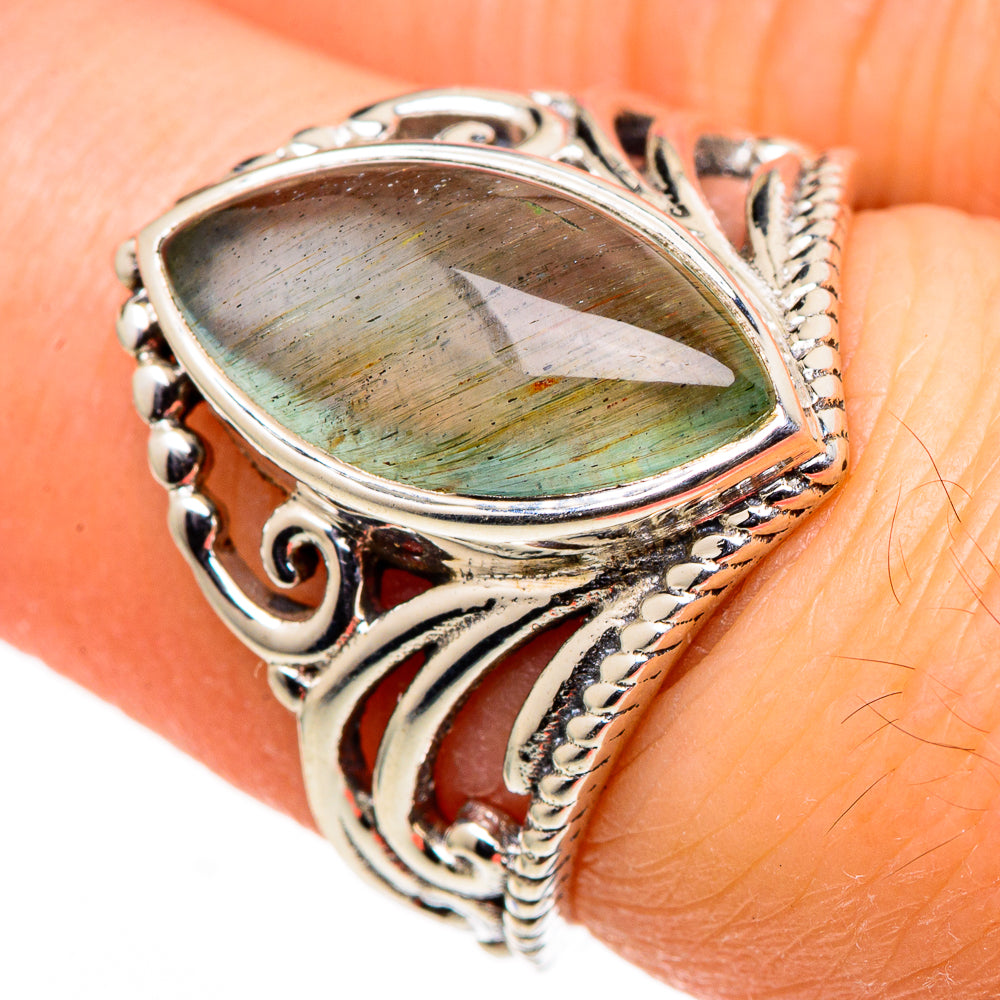 Aquamarine Rings handcrafted by Ana Silver Co - RING98764