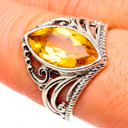 Citrine Rings handcrafted by Ana Silver Co - RING98770