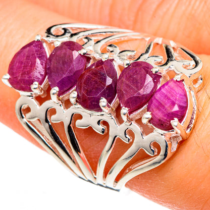 Ruby Rings handcrafted by Ana Silver Co - RING98774