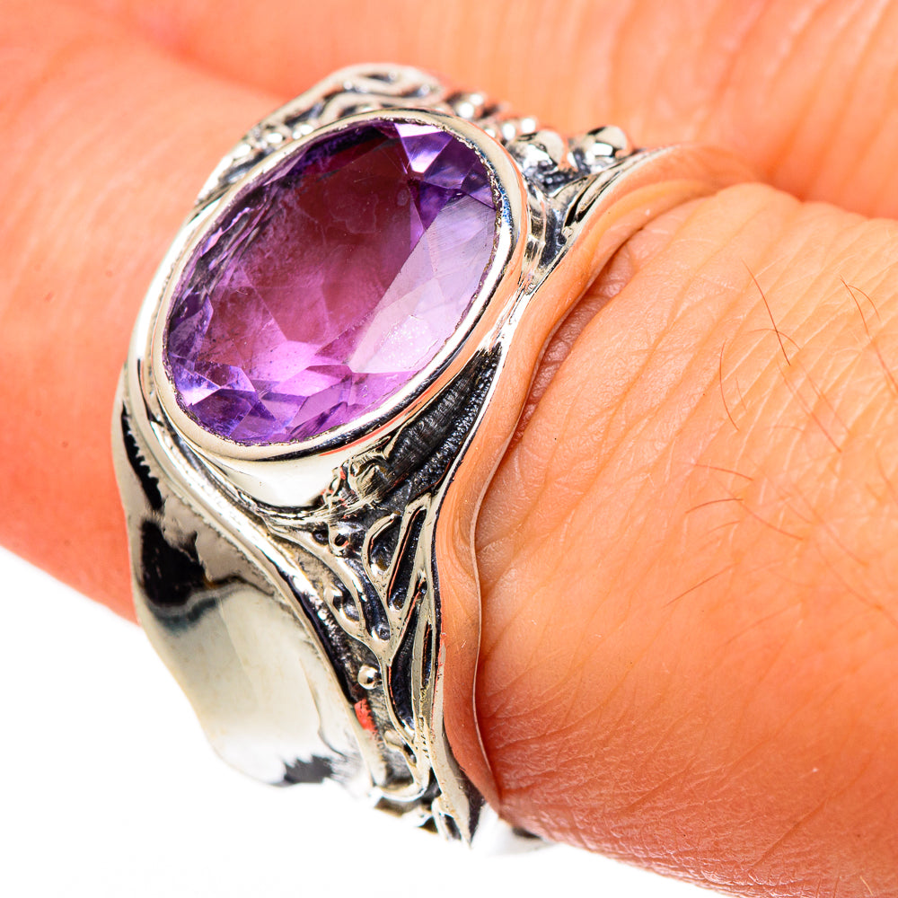 Amethyst Rings handcrafted by Ana Silver Co - RING98779