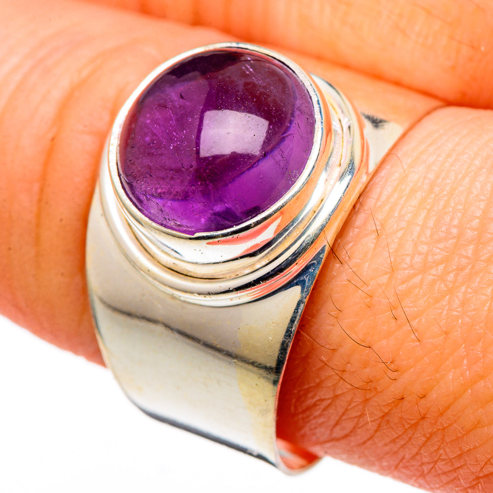 Amethyst Rings handcrafted by Ana Silver Co - RING98780