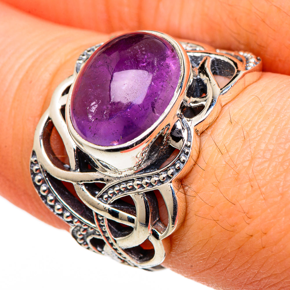 Amethyst Rings handcrafted by Ana Silver Co - RING98781