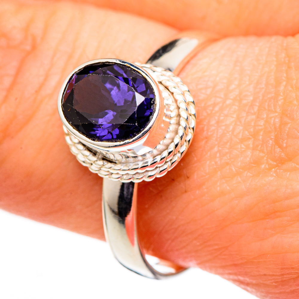 Violite Spinel Rings handcrafted by Ana Silver Co - RING98782