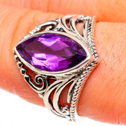 Amethyst Rings handcrafted by Ana Silver Co - RING98786