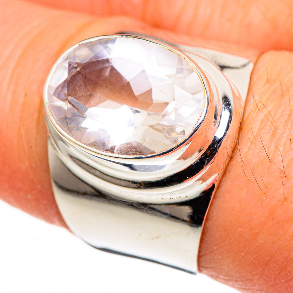 White Quartz Rings handcrafted by Ana Silver Co - RING98791