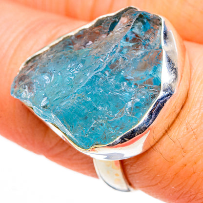 Aquamarine Rings handcrafted by Ana Silver Co - RING98799