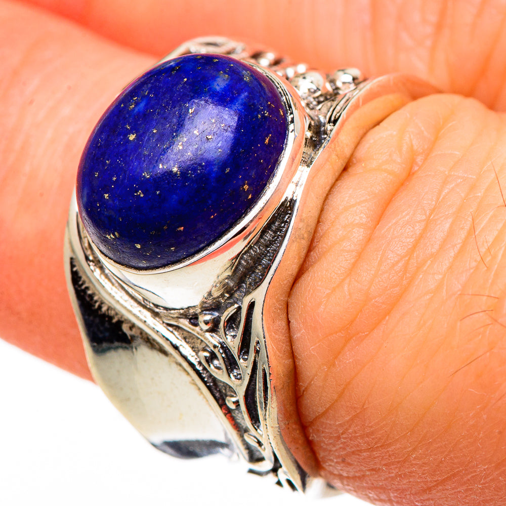 Lapis Lazuli Rings handcrafted by Ana Silver Co - RING98802