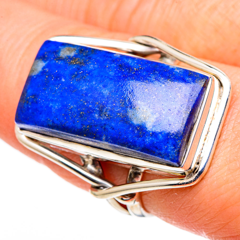 Lapis Lazuli Rings handcrafted by Ana Silver Co - RING98803