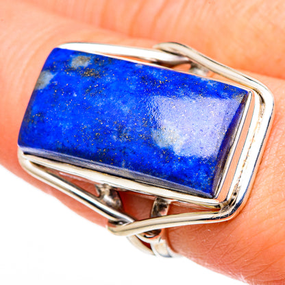 Lapis Lazuli Rings handcrafted by Ana Silver Co - RING98803