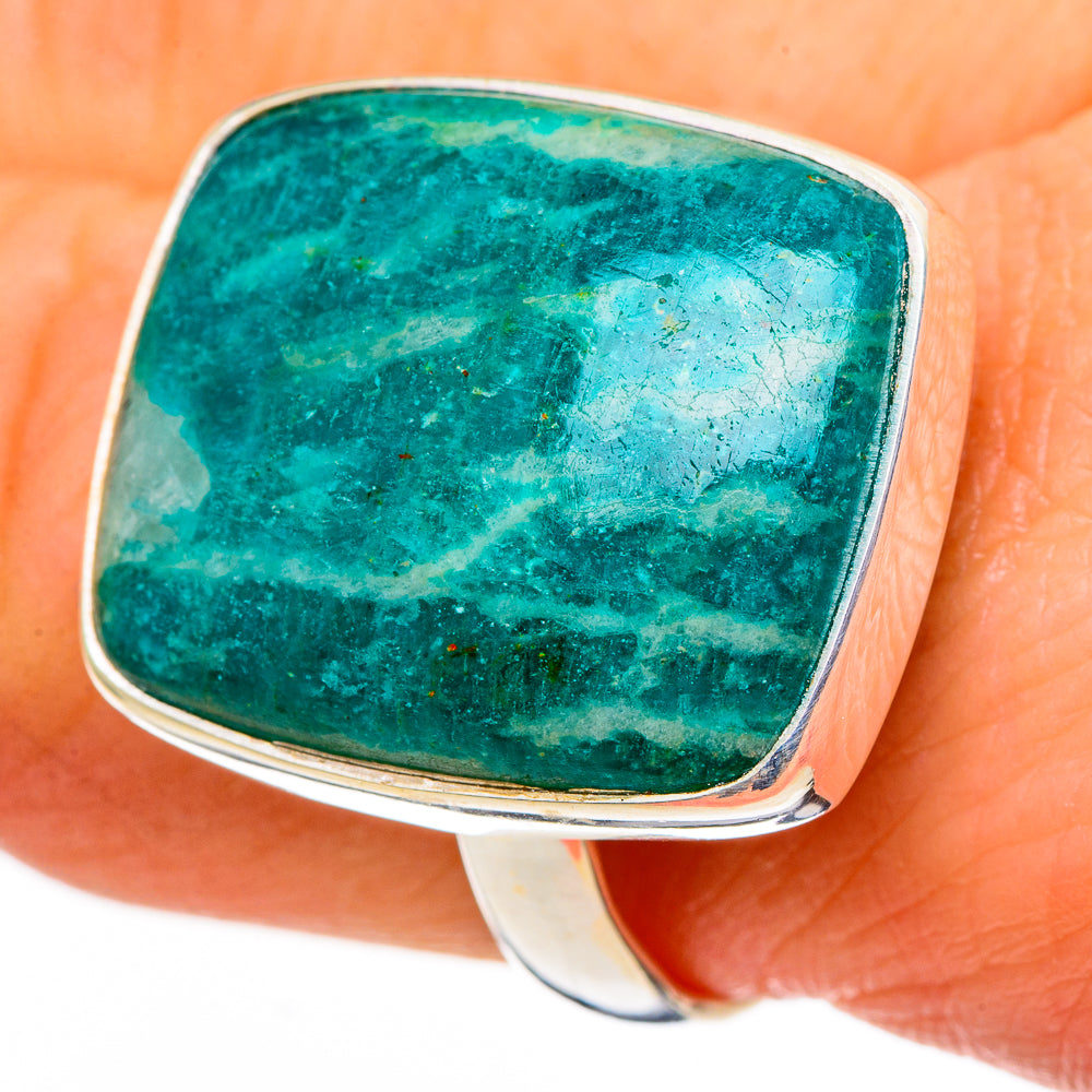 Amazonite Rings handcrafted by Ana Silver Co - RING98814