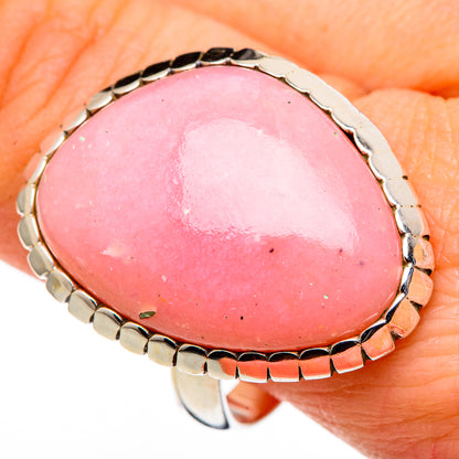 Pink Opal Rings handcrafted by Ana Silver Co - RING98824