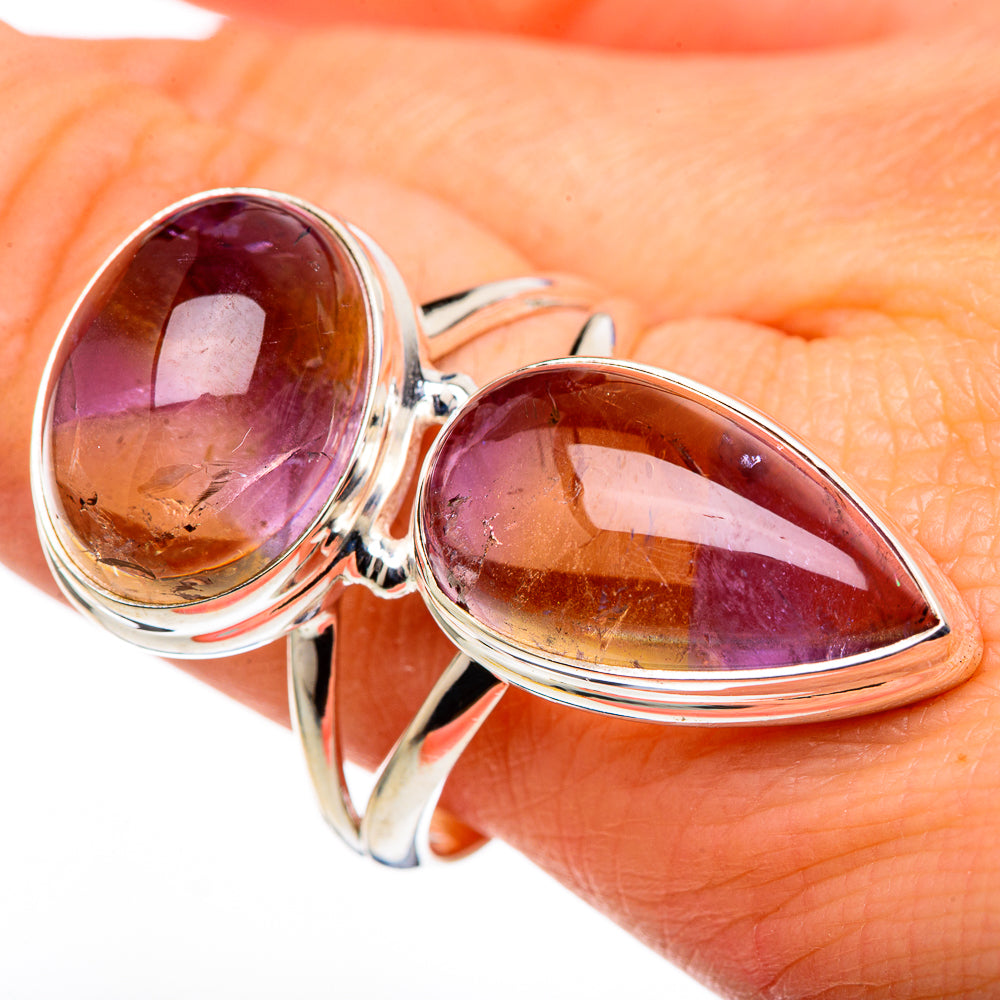 Ametrine Rings handcrafted by Ana Silver Co - RING98830