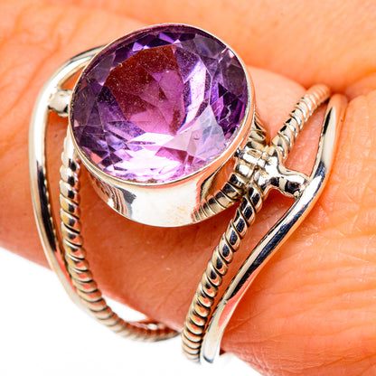Amethyst Rings handcrafted by Ana Silver Co - RING98831
